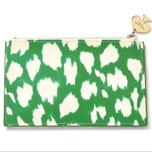 Kate Spade Pencil Pouch - Painterly Cheetah